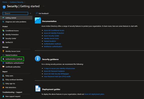 Image result for Azure User Authentication Methods