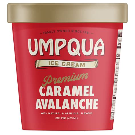 Caramel Avalanche - Pint | Umpqua Dairy