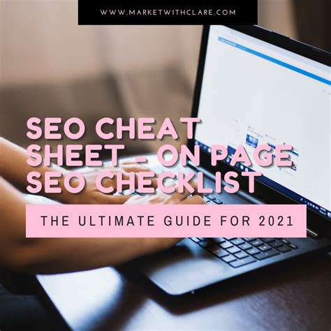 SEO Cheat Sheet – On Page SEO Checklist: The Ultimate Guide for 2021 ...