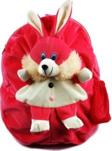WIPLK Kids School Bag Plush Backpack|Soft Cartoon 10Ltr teddy 10 L ...