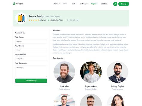 Hously - Vue 3 Real Estate Landing & Admin Dashboard Template