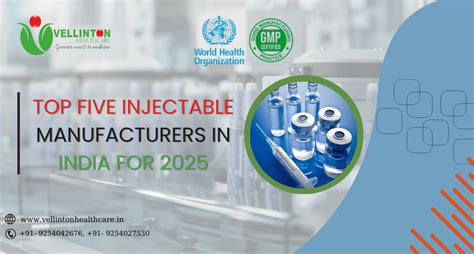 Injection Manufacturing Company In India | Vellinton Healthcare