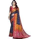Buy FABMORA Women's Pure Chiffon Saree With Blouse Piece (CHIFFON ...