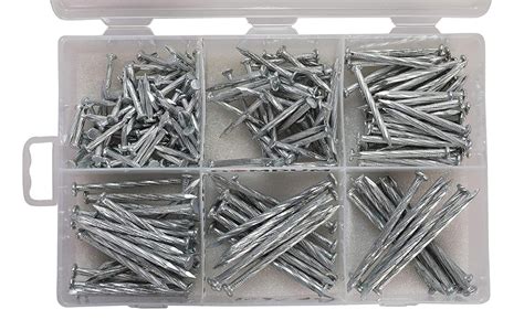 Assorted Hard Steel Concrete Nails (1”-1½”-2”-2½” -3”) Pack Contains ...