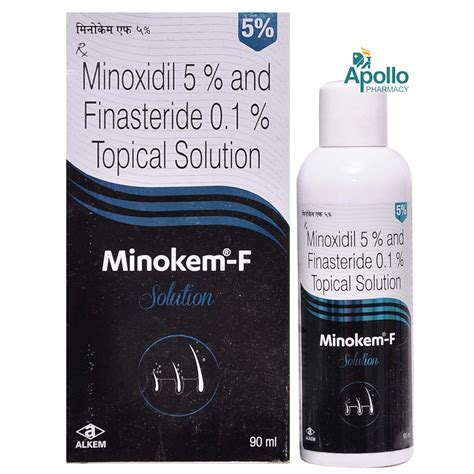 Minokem F Topical Solution 90 ml Price, Uses, Side Effects, Composition ...