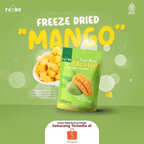 Favme Freeze Dried Mango - Rizthana