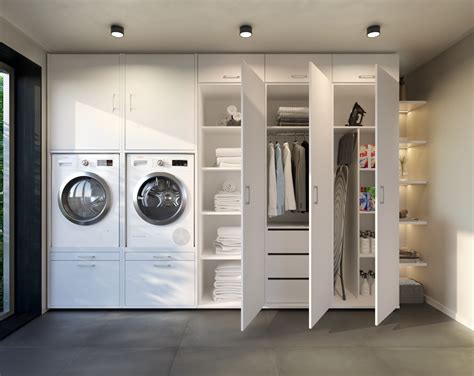 Side-by-Side Top-Load Washer and Dryer Minimalist