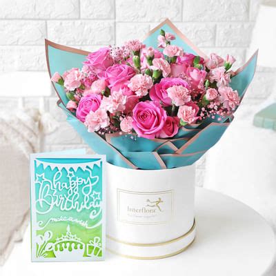 Floral Fiona Wishes: Order Birthday Flowers Online | Interflora India ...