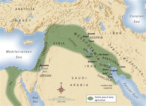 Ancient Mesopotamia Map