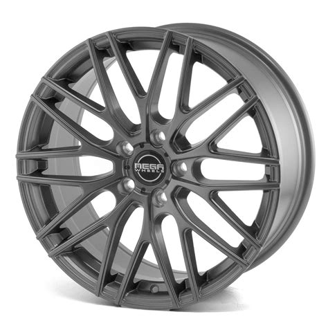 5705052751157 Mega Wheels 5-Hole 17 Inch 108mm alloy wheel Cetus grey ...