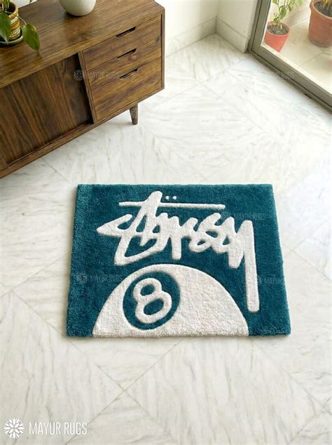 Crimson 8 Ball Handtufted Rug | Billiards Wool Rug – Mayur Rugs