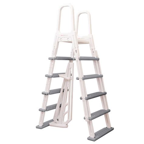 Heavy Duty A-Frame Ladder for Above Ground Pool - Pool Warehouse