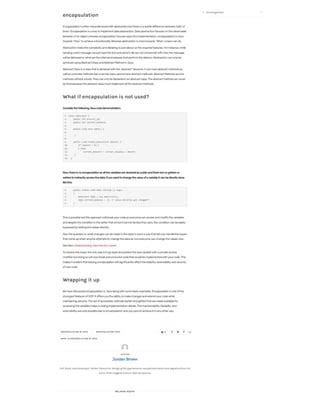 Encapsulation Java Example 的图像结果