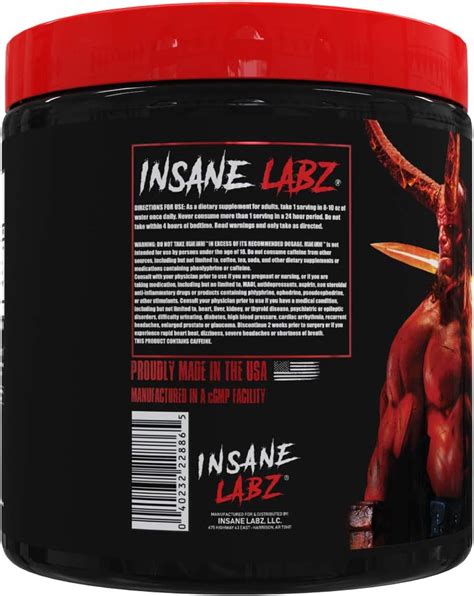 Insane Labz Psychotic HellBoy Amino - Fruit Punch India | Ubuy
