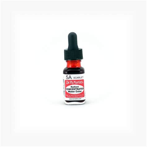 Radiant CONCENTRATED Water Color Paint 15 ml - Scarlet | Art Lounge
