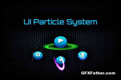 Unity 2D Particle System 的图像结果
