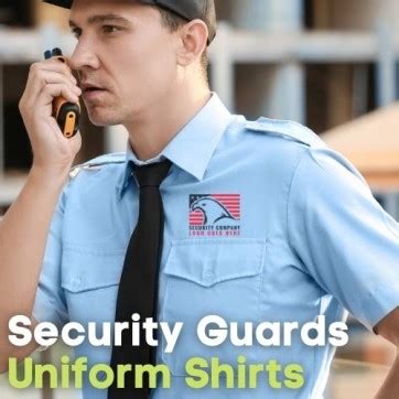 Customized Security Uniforms|Logo Printing & Embroidery