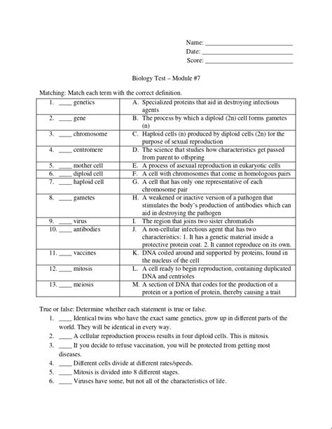 Image result for Biology Module 7 Overview