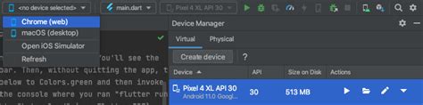 Image result for Desktop Support for Flutter Android Studio