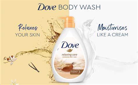 Buy Dove Relaxing Shea Butter Body Wash with Vanilla for Soft Skin ...