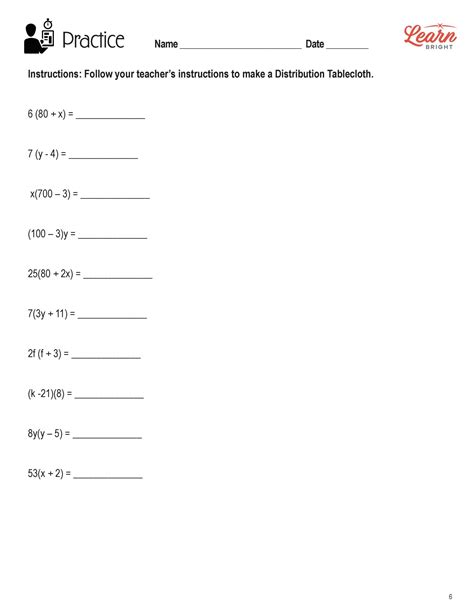 Image result for Distributive Property Example with Variables