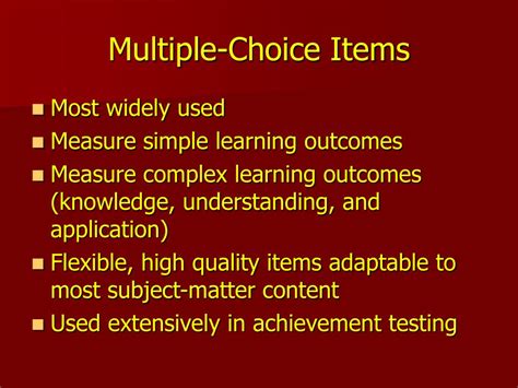 Image result for Objective Test Items Examples
