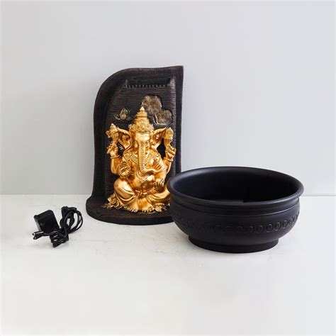 Buy Alpine Spring Electrical Polyresin - Fountain : 27.5 cm W x 39.5 cm ...