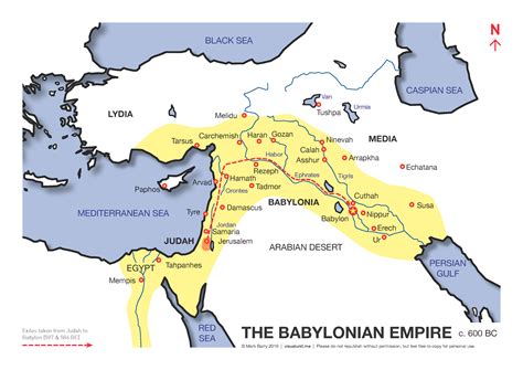 Map of the Babylonian empire | Map, Bible history, Bible mapping