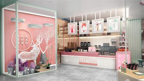 【小斋堂】网红果茶店设计|空间|家装设计|餐谋女孩 - 原创作品 - 站酷 (ZCOOL)