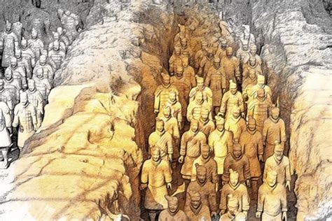 Terracotta Army Color 的图像结果