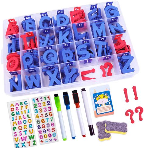 YBQZ Classroom Magnetic Letters Kit 234 Pcs with 2 India | Ubuy