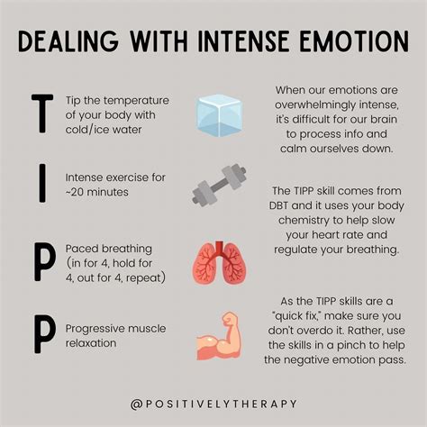 Distress Tolerance Skills: TIPP : r/mentalhealth