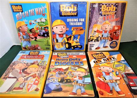 Lot of 7 Bob the Builder DVD's | #1856893184