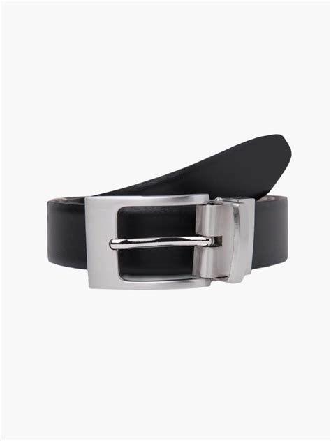 Black & Brown Leather Reversible Belt – tmlewinuk