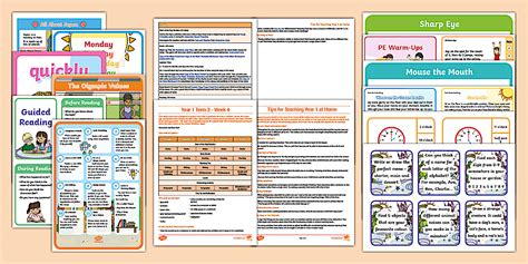 Year 1 Term 3 Week 4 Home Learning Pack