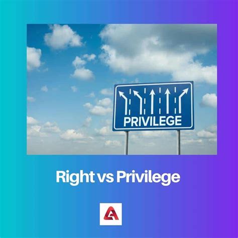 a Right vs a Privilege: Difference and Comparison