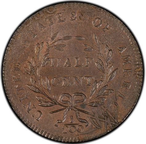 Half Cent 1797 Liberty Cap, Coin from United States - Online Coin Club