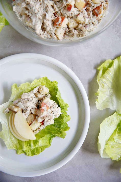 Apple Dill Chicken Salad Recipe - Lexi's Clean Kitchen