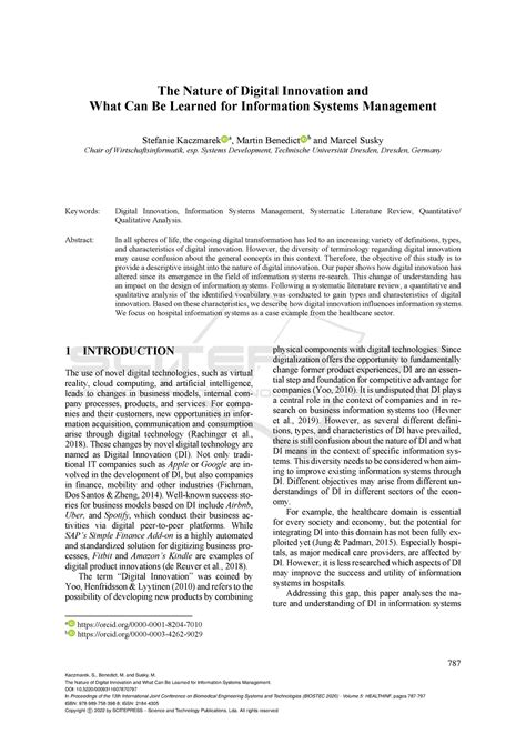 93116 - Digital Innovation - The Nature of Digital Innovation and What ...