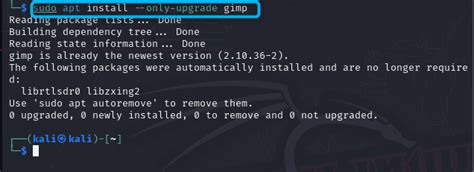 Image result for Kali Linux Update Command