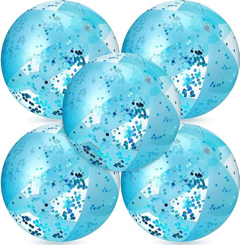 Buy Inflatable Beach Balls Blue Swimming Pool Party Ball Summer Beach ...