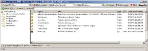OpenCms File 的图像结果