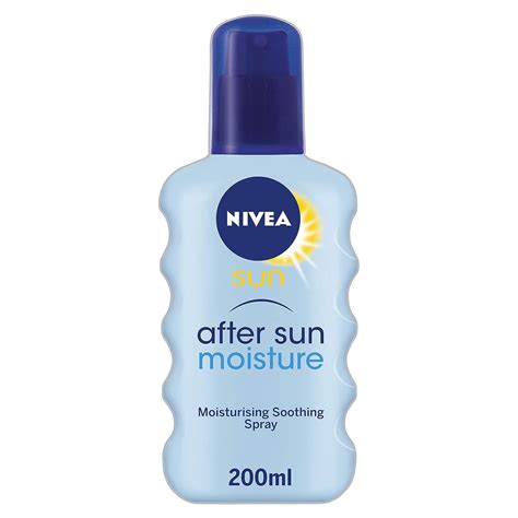 NIVEA SUN After Sun Moisture Spray (200ml) Intensive Moisturising After ...