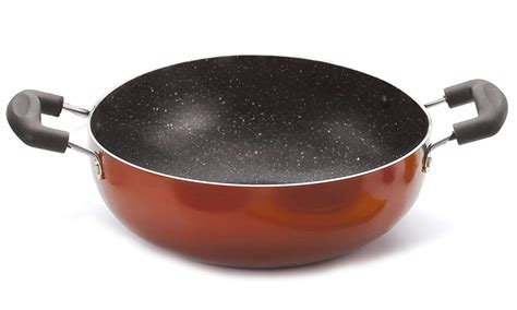 Buy Nirlon Brownie Granite Non Stick Aluminium Dishwasher Safe Deep ...