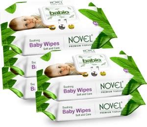 NOVEL Baby Wipes 80 Sheets pack of 5/with Lid Price in India - Buy ...