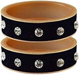 Buy Vidhya Kangan Bangle Set for Women (Hot Blue) (bans13611-2.14) at ...