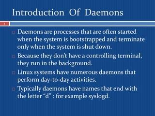 Linux Daemons 的图像结果