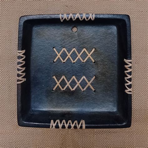 Longpi Black Pottery Wall Plate – Terracotta by Sachii
