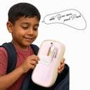 Flipkart.com | Lyrovo Pink Pencil Pouch Solid Art Polyester Pencil Box ...