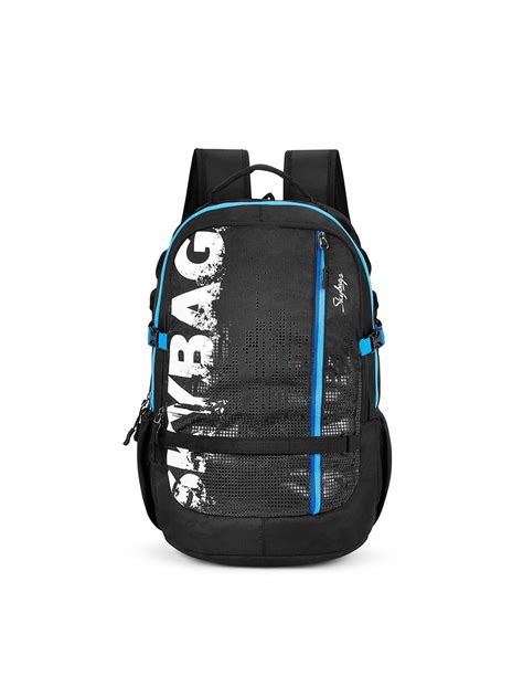 Skybags Unisex Typography Padded Backpack With Rain Cover - Price History